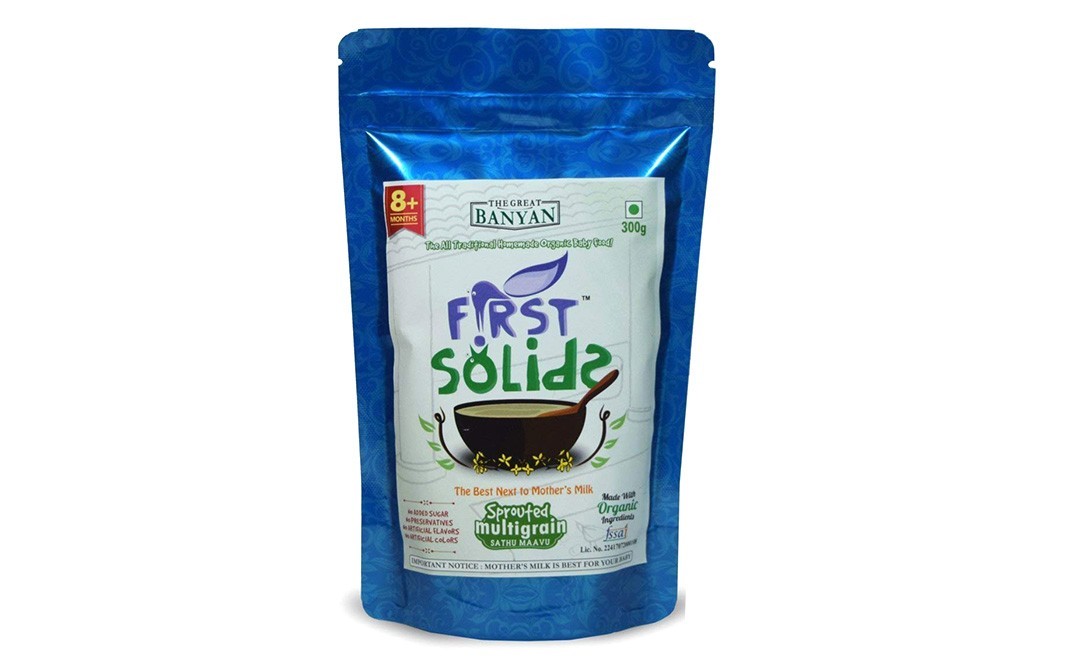 First Solids Sprouted Multigrain Sathu Maavu   Pack  300 grams